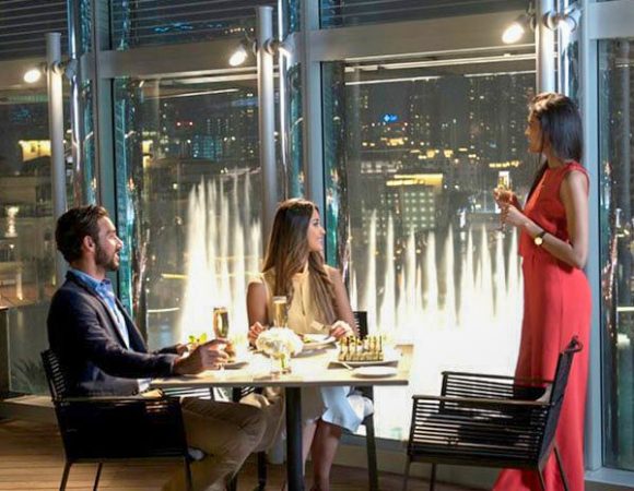 Burj Khalifa Ticket with The Rooftop Meal